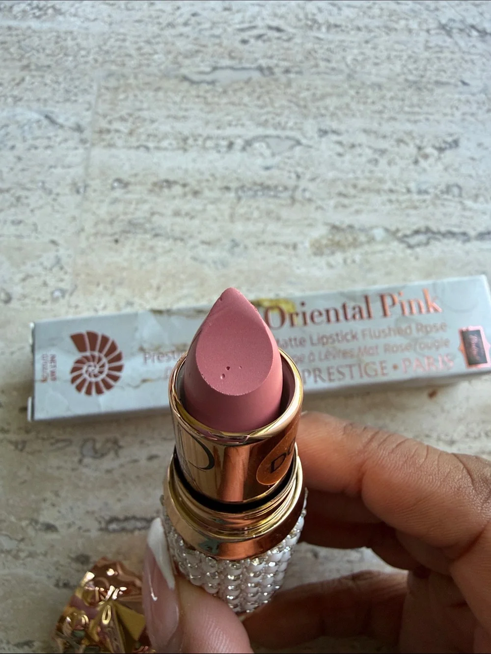 Matte Lipstick — Oriental Pink